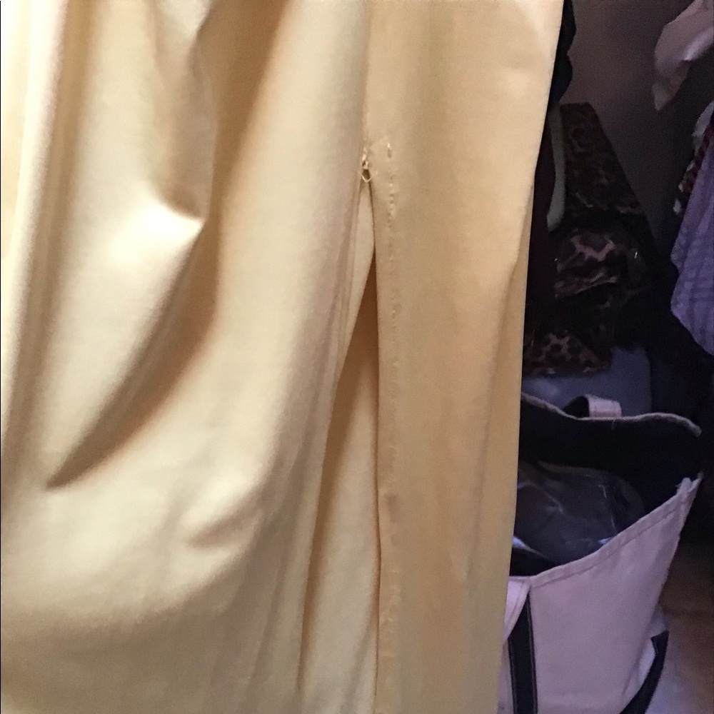Long handmade dress.